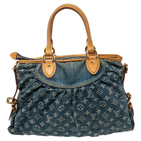 louis vuitton denim cabby mm blue|Amazon.com: Louis Vuitton, Pre.